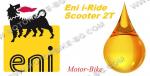 МАСЛО ENI 2T i-Ride Scooter ПОЛУСИНТЕТИКА 1л (Кехлибар - Жълтокафяво)-2